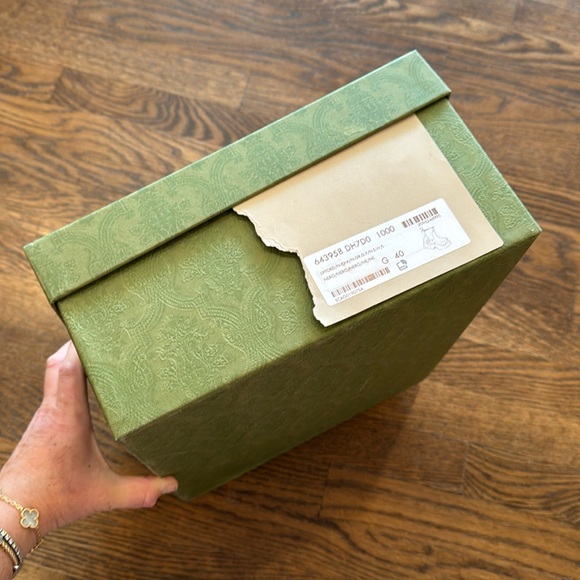Gucci green shoe large boot box - Picture 5 of 11